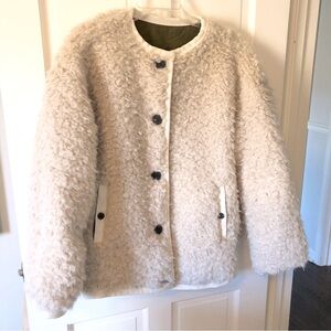 Alex Mill Reversible Polar Bear Jacket